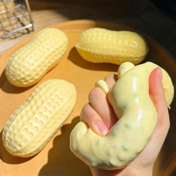 Crunchy Peanut Squishy – ASMR Squeeze Ball