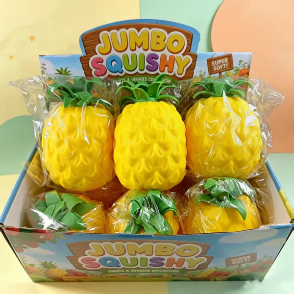 Jumbo Pineapple Squishy – 22cm Slow Rising Squeeze Toy