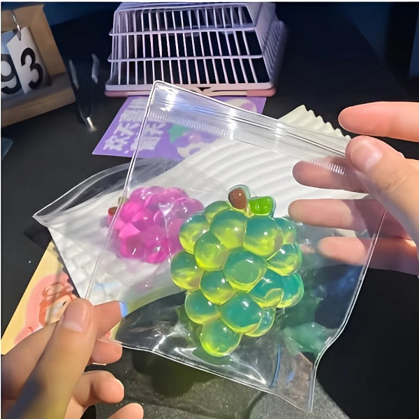 Grape Squishy – Slow Rise Fruit Squeeze Toy