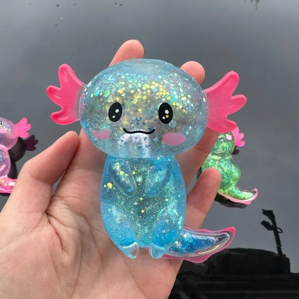 Salamander Squishy – Glitter Malt Sugar Squeeze Toy