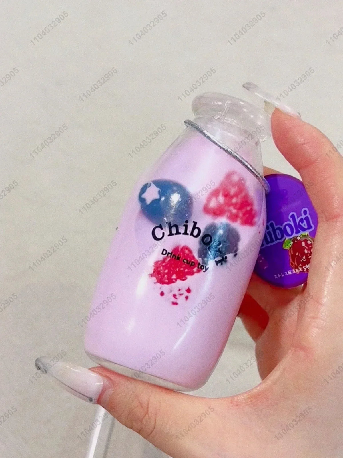 Milk Bottle Squishy — Soft Stress Ball Fidget Toy
