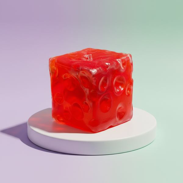 Jumbo Cheese Squishy Transparant Colors