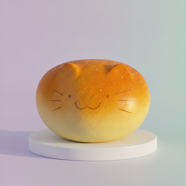 Nyang Nyang Cat Bread Squishy